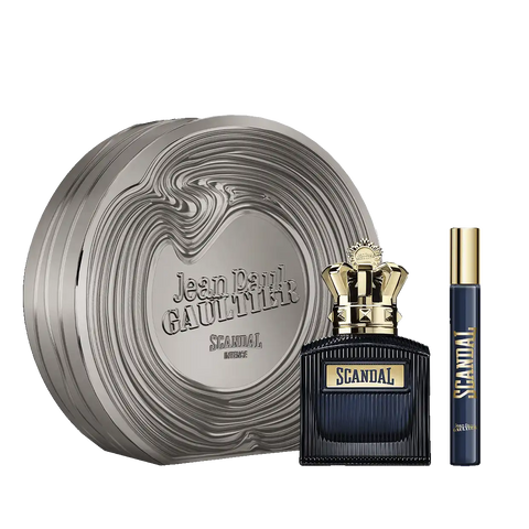 Scandal Pour Homme Intense 3.4 oz and Travel Spray