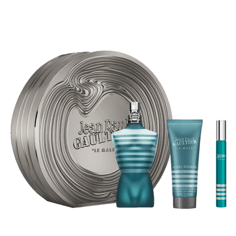 Le Male 4.2 oz, Shower Gel 2.5 oz and Travel Spray